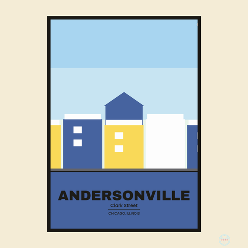 Andersonville Travel Poster