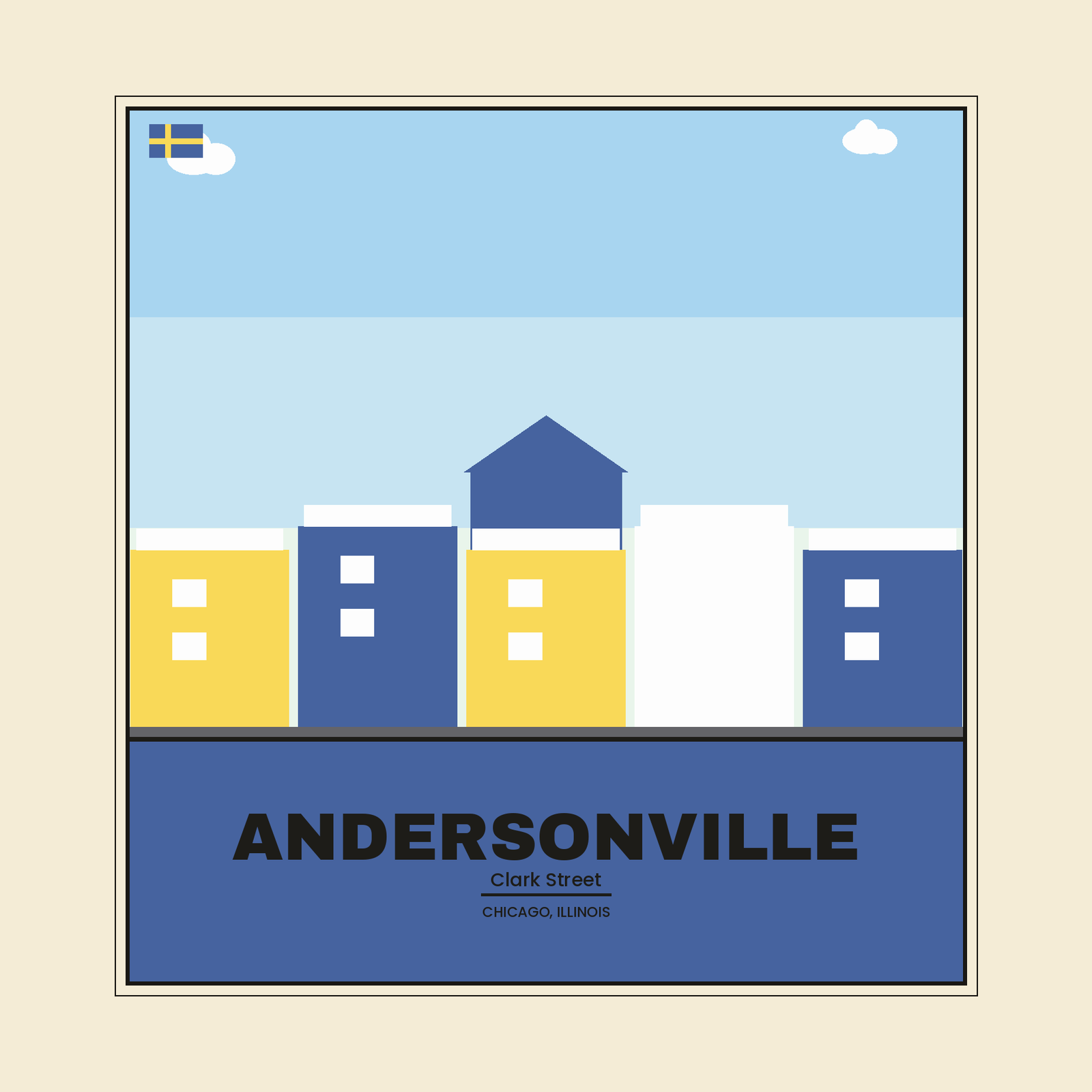 Andersonville Travel Poster
