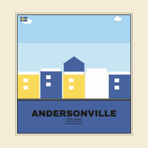Andersonville Travel Poster