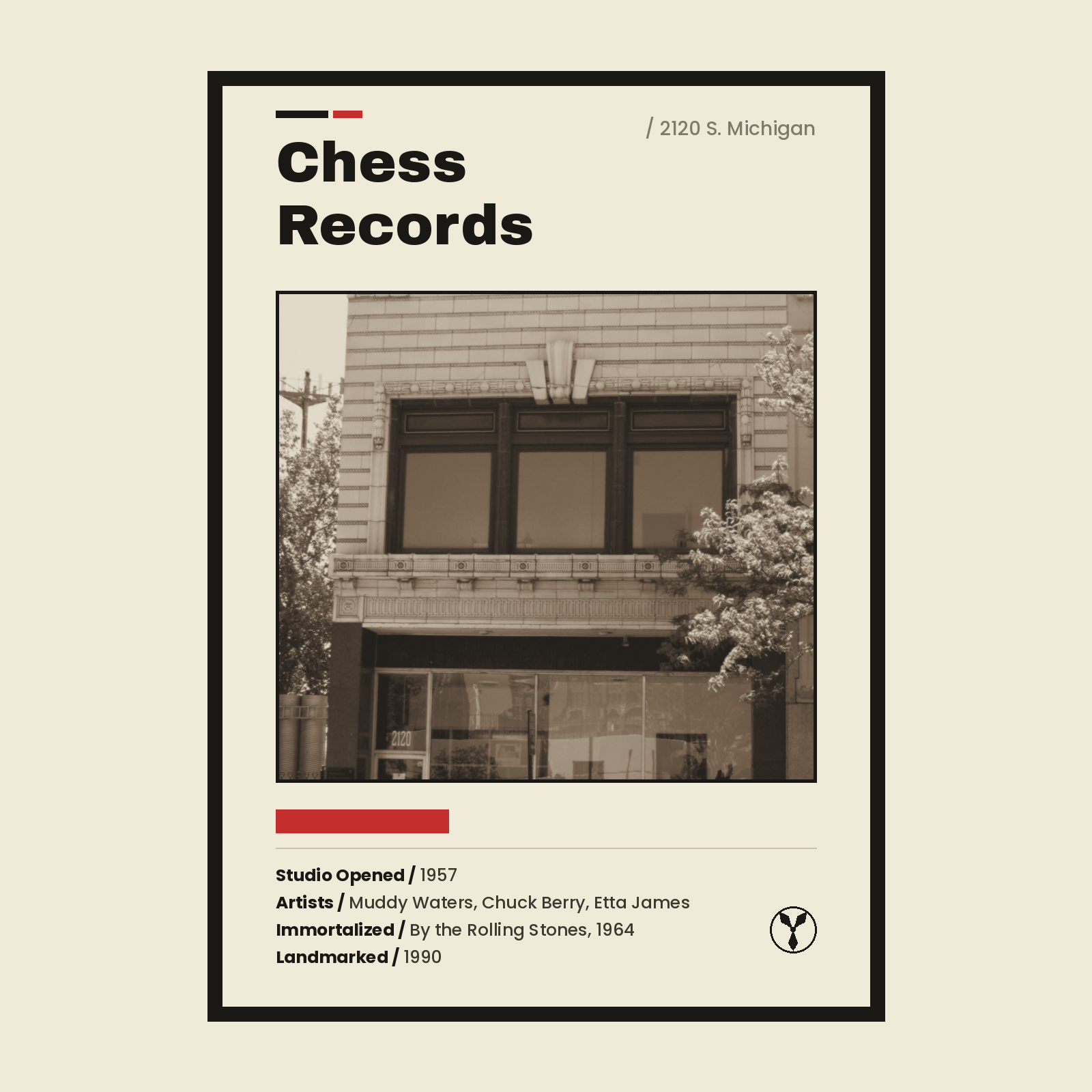 Chess Records — 2120 S. Michigan print
