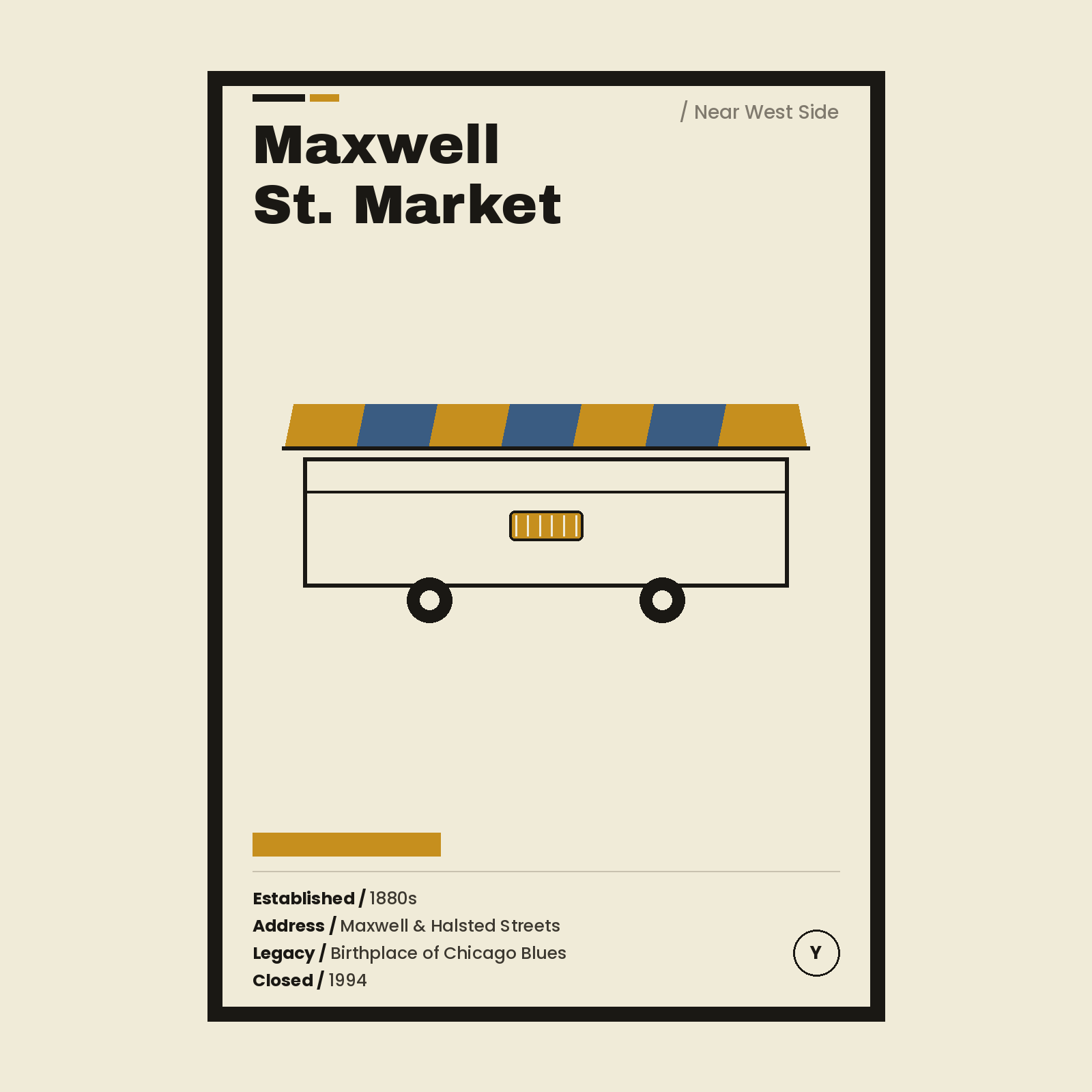 Maxwell Street Market print
