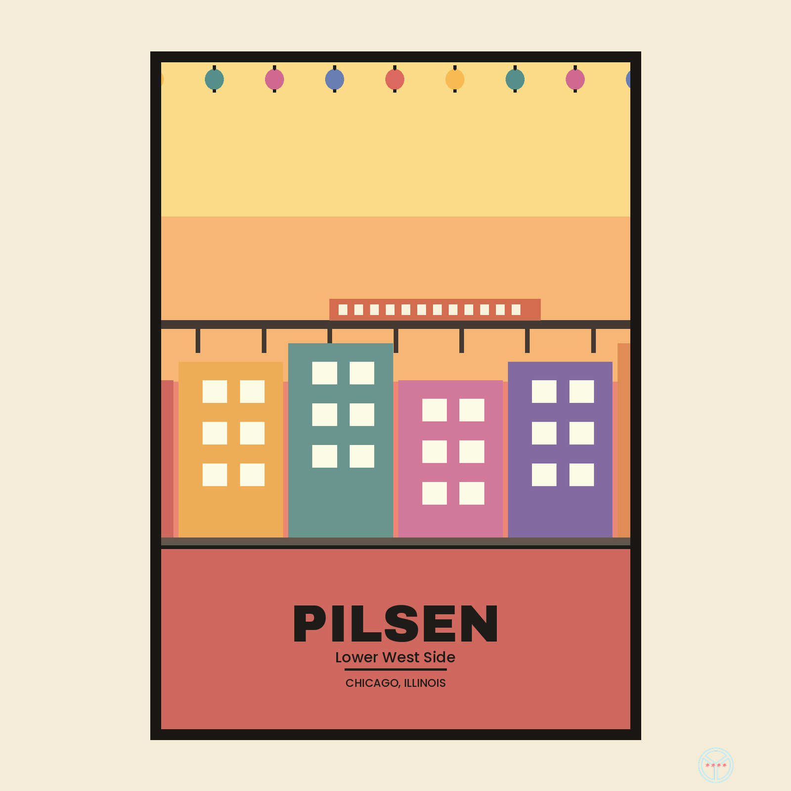 Pilsen Travel Poster