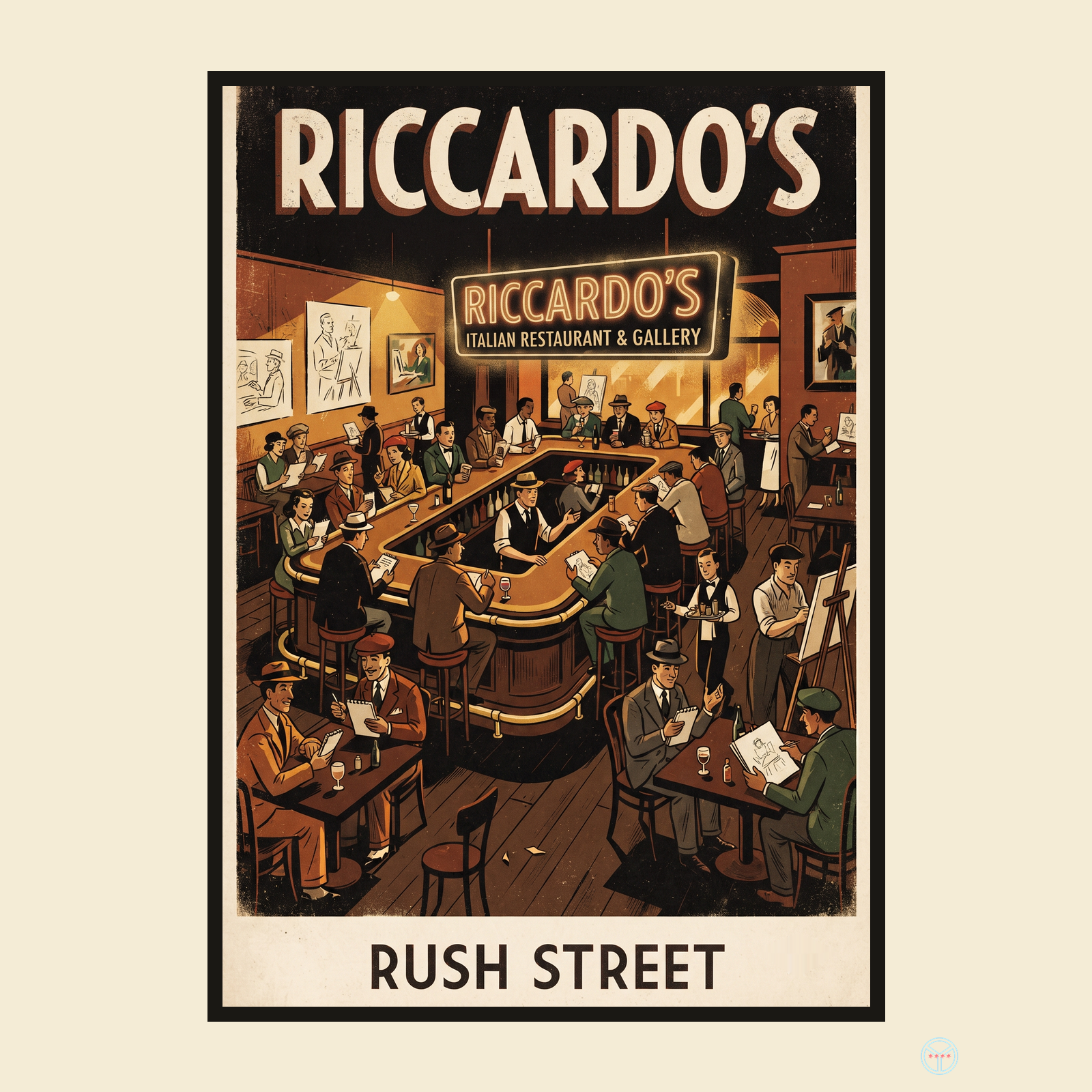 Riccardo's Travel Poster