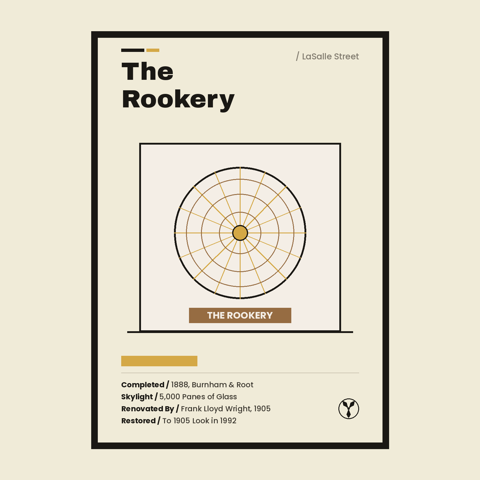 The Rookery — LaSalle Street print