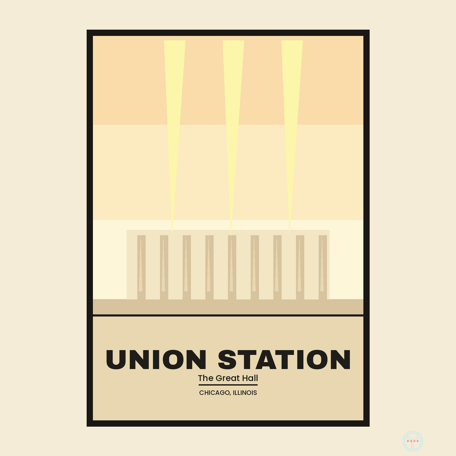 Union Station Travel Poster