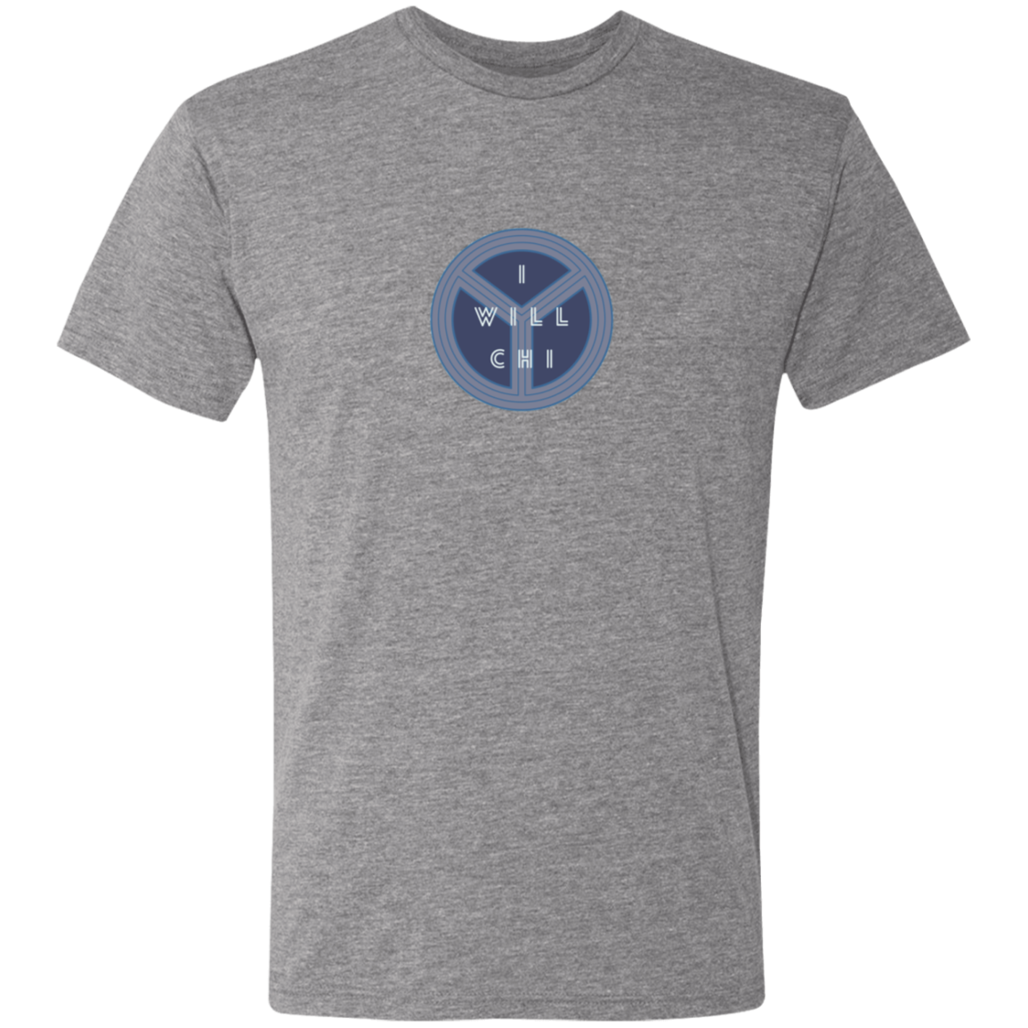 Original I Will Chi Logo - Triblend Men's T-Shirt