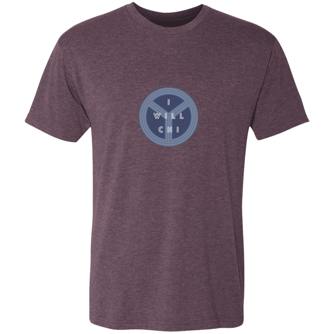 Original I Will Chi Logo - Triblend Men's T-Shirt