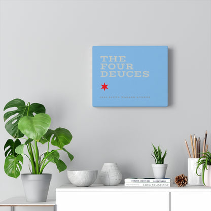 The Four Deuces - Canvas Print