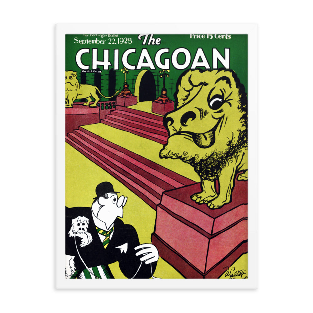 The Chicagoan - Framed poster