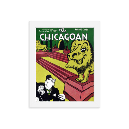 The Chicagoan - Framed poster