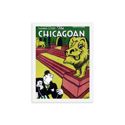 The Chicagoan - Framed poster