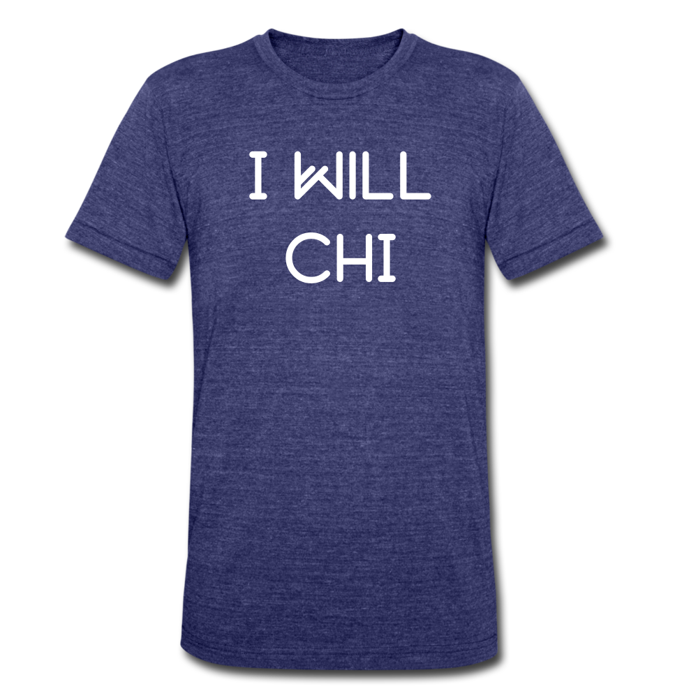 Original "I WILL CHI" Premium T-Shirt - heather indigo