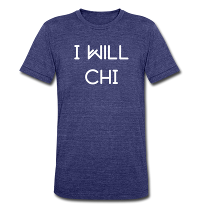 Original "I WILL CHI" Premium T-Shirt - heather indigo